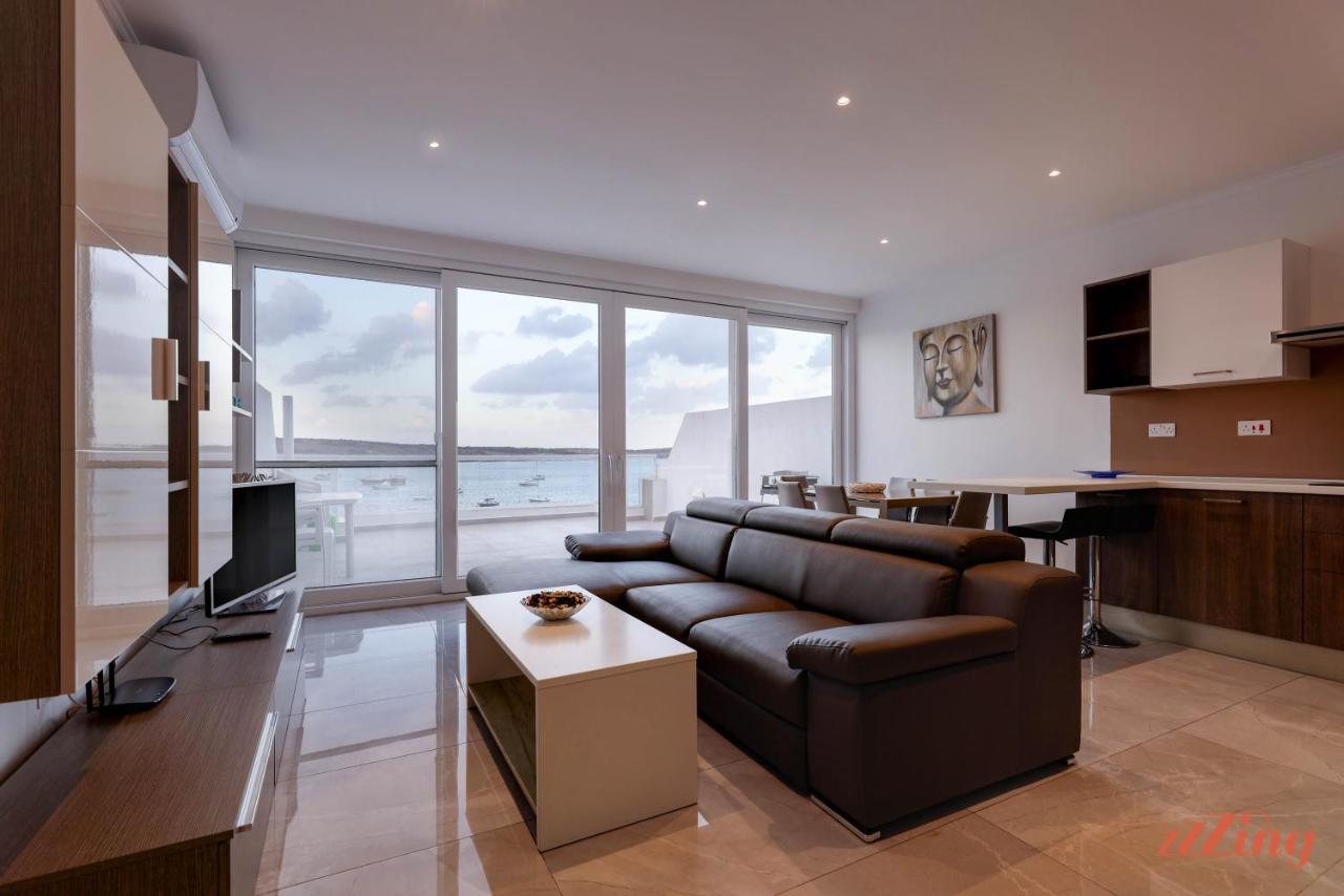 Pretty Beachfront Penthouse In Mellieħa Εξωτερικό φωτογραφία